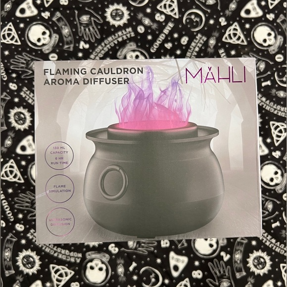 Mahli Flaming Cauldron Aroma Diffuser. TikTok viral. New in Box - Picture 2 of 5